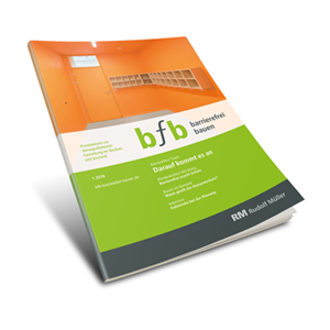 Themenheft

bfb barrierefrei bauen